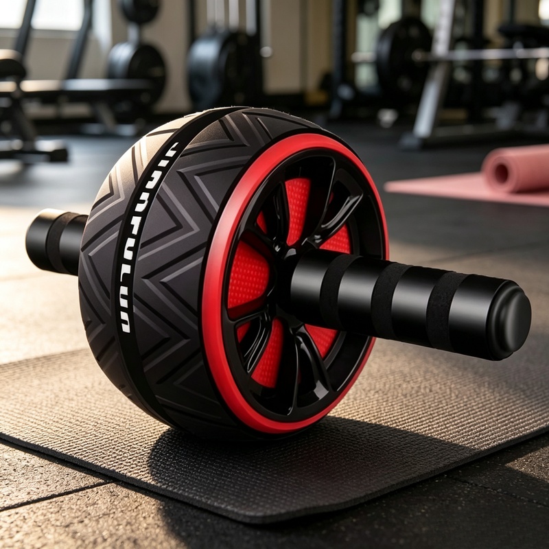 Sports Equipment Meaning - Rutschfestes Ab-Roller-Rad, Langlebiges Bauchmuskel-Trainingsgerät für Männer