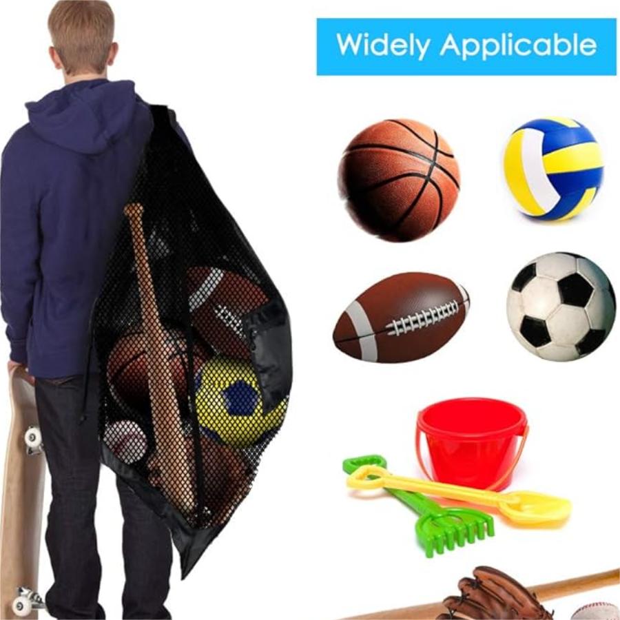 Große Netz-Sporttasche mit Sch – Sports Equipment For Volleyball Bewertung und Preis