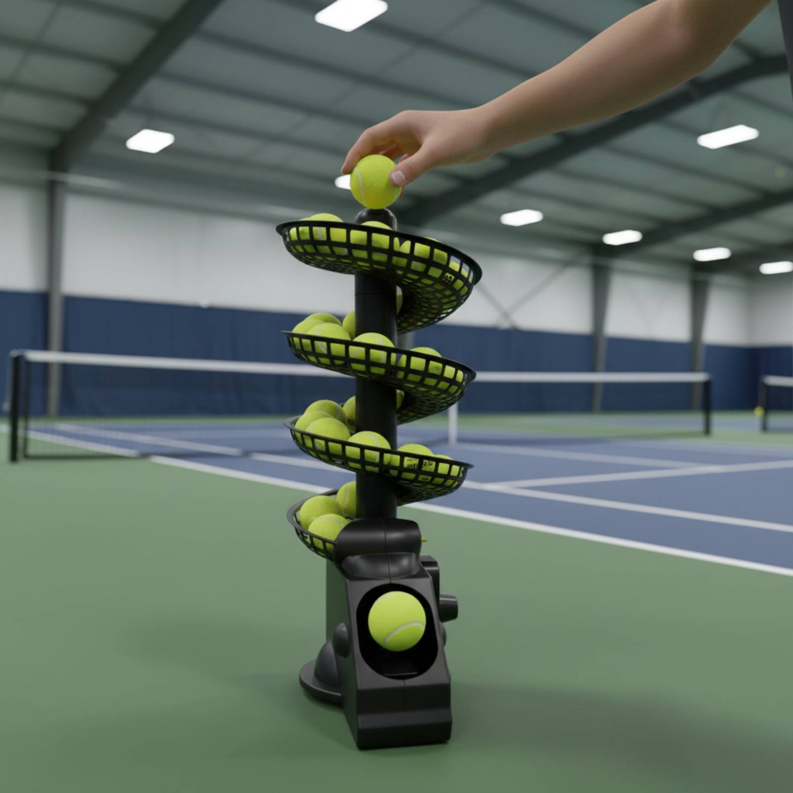 Tragbare Tennisballmaschine mi – Sports Equipment For Training Bewertung und Preis